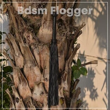 Genuine Cowhide Leather Flogger Whip 100 Tail Heavy Duty Thuddy Impact BDSM