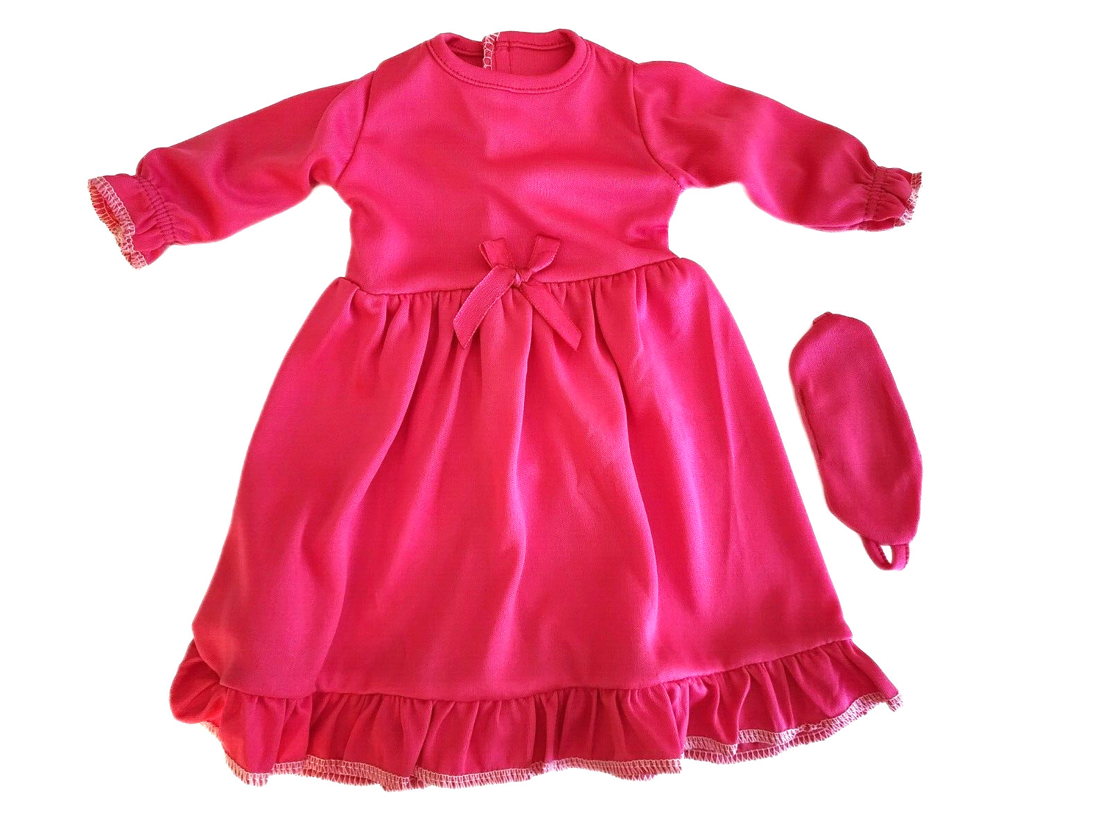 18" Nightgown Hot Pink Eye Mask Slippers Brittany's Fit 18" 