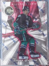 Teemu Selanne 1997-98 Pinnacle Totally Certified Platinum Red #39 Anaheim Ducks