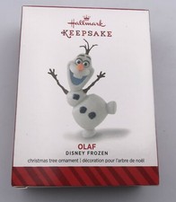 Disney Hallmark Keepsake Ornament OLAF Frozen 2014 w/Box