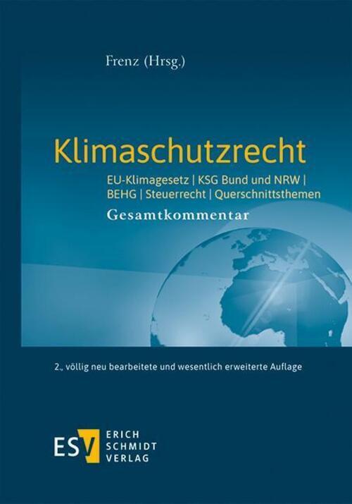 Thumbnail - Klimaschutzrecht Walter Frenz Buch L Deutsch 2022 Schmidt, Erich