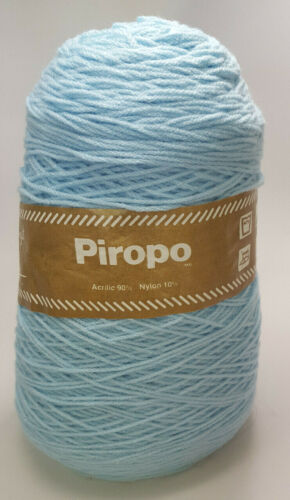 9 oz/ 661 yd  Cone Millor Piropo DK Weight Cable Yarn -1520 Baby Blue - Picture 1 of 1