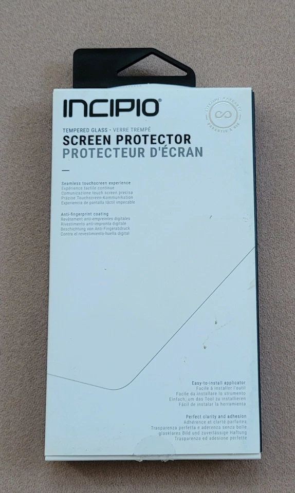 Incipio Plex Plus Shield Tempered Glass Screen Proector for iPhone X - Image 2 of 3