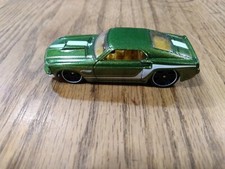 HOT Wheels 1969 Ford Mustang Green MATTEL K6136 G32 1186 MJ RARE
