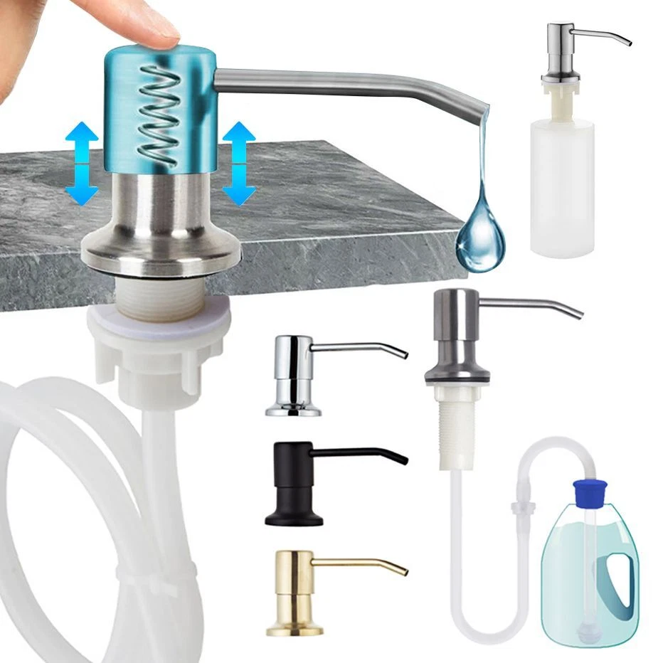 Sink mounted soap dispenser discount