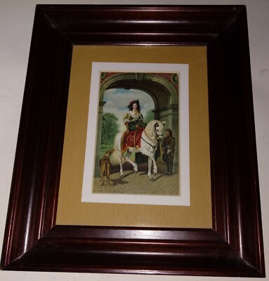 Lithograph 'Equestrian Portrait (begun by Sir Edwin Landseer)'1882, J.E. Millais