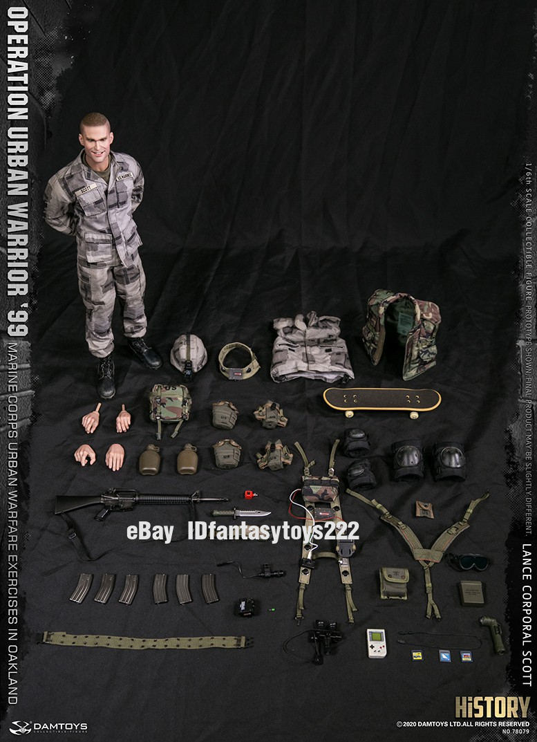 1/6 DAMTOYS 78079 Operation Urban Warrior 99 Lance Corporal Scott