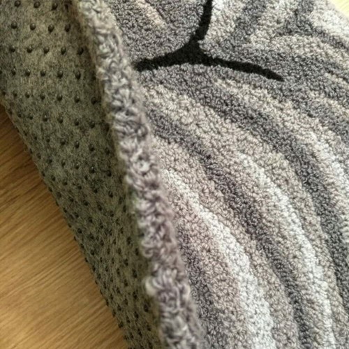 Süßer Schlafender Katzenform Schlafzimmerteppich Tabby Katze Polyestermischung Teppich, Schwarz, Grau - Bild 17 von 20