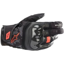 Alpinestars SMX Z Drystar Gloves Black Fluo Red Size Xlarge - 3527421-1030-XL