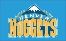 DENVER NUGGETS  NBA 3' X 5' POLY FLAG