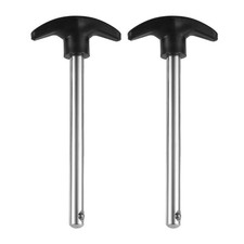 NQEUEPN 2pcs Weight Stack Pin, Pin Tensile 3/8 Inch Diameter 4.4 Inch Locking...