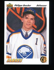 Philippe Boucher RC 1991-92 Upper Deck French #68 EX or Better