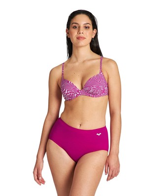 ARENA Damen Badeanzug Schwimmanzug Clara Two Piece Swimsuit, Violet Multi, 38