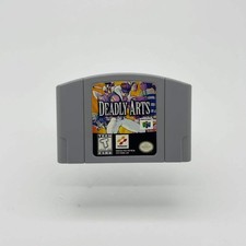Deadly Arts (Nintendo 64) N64 Authentic Video Game Cartridge Only