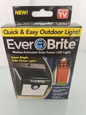 As Seen On Tv EverBrite Motion Activated Solar Power LED Light