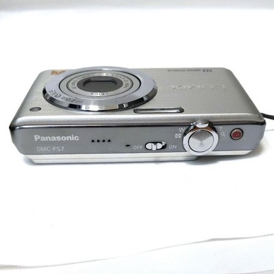 Panasonic Lumix DMC FS7 Silver Digital Camera 10MP 4x Optical Zoom