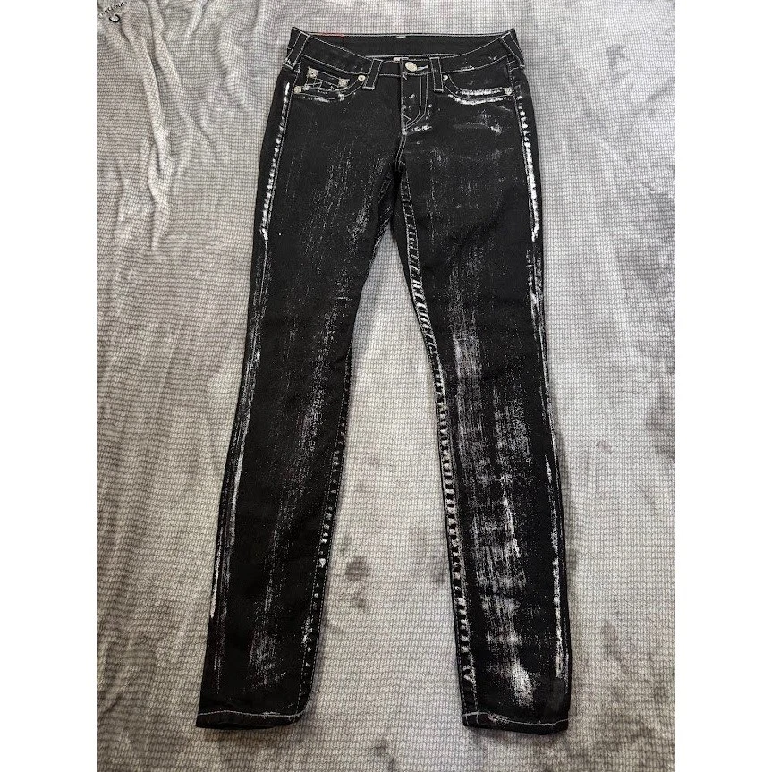 True Religion 29 in Inseam Low (6.5-8.5 in) Rise Jeans for Women