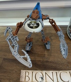 Lego Bionicle 2004 VAHKI ZADAKH (8617) W/Kanoka Disc