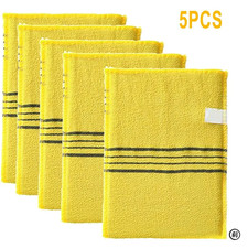 5Pcs Exfoliating Bath Pad Towels Set Korean Italy Asian Exfoliating Bath Washclo