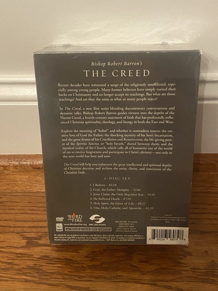 Bishop Robert Barron's The Creed 6-Disc DVD Set Catholic Theology Nicene NEW - Image 3 of 3