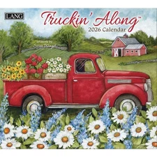 Lang Truckin’ Along 2026 Wall Calendar – 12-Month Calendar