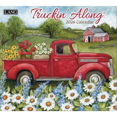 #ad Lang Truckin’ Along 2026 Wall Calendar – 12 Month Calendar $18.99
