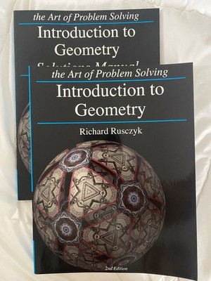 Art of Problem Solving Introduction to Geometry 2nd Edition AoPS 2 Book Set