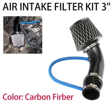 Cold Air Intake Filter Induction Kit Pipe Power Flow Hose System Car Accessories