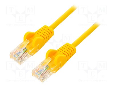 Patch cord 6 Line PVC RJ45-Stecker,beiderseitig CCA U/UTP