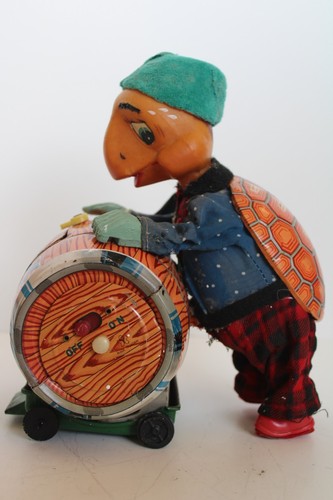 Vintage 1950's Rosko Mac the Turtle Battery Operated Toy, Japan (Not Working) - Picture 18 of 24