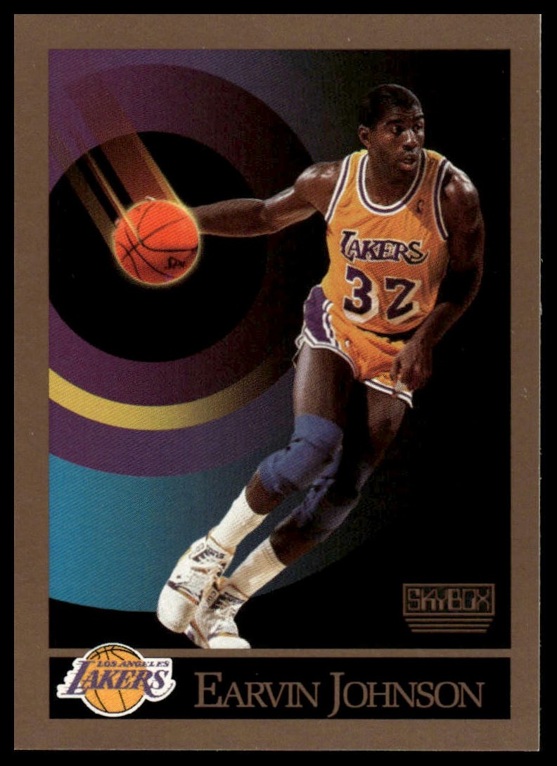 1990-91 SkyBox #138 Earvin Johnson