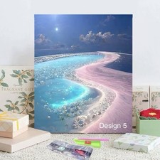 Framed Diamond Painting Kit 12x16 in DIY Full Drill Wall Art Choose Design