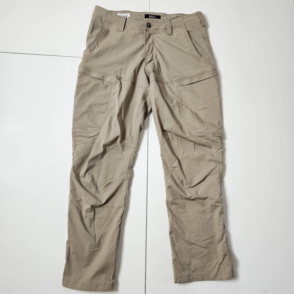 Pantalones utilitarios cargo 511 Tactical Series para hombre caqui beige 34x30 tostado Foto 2 de 4