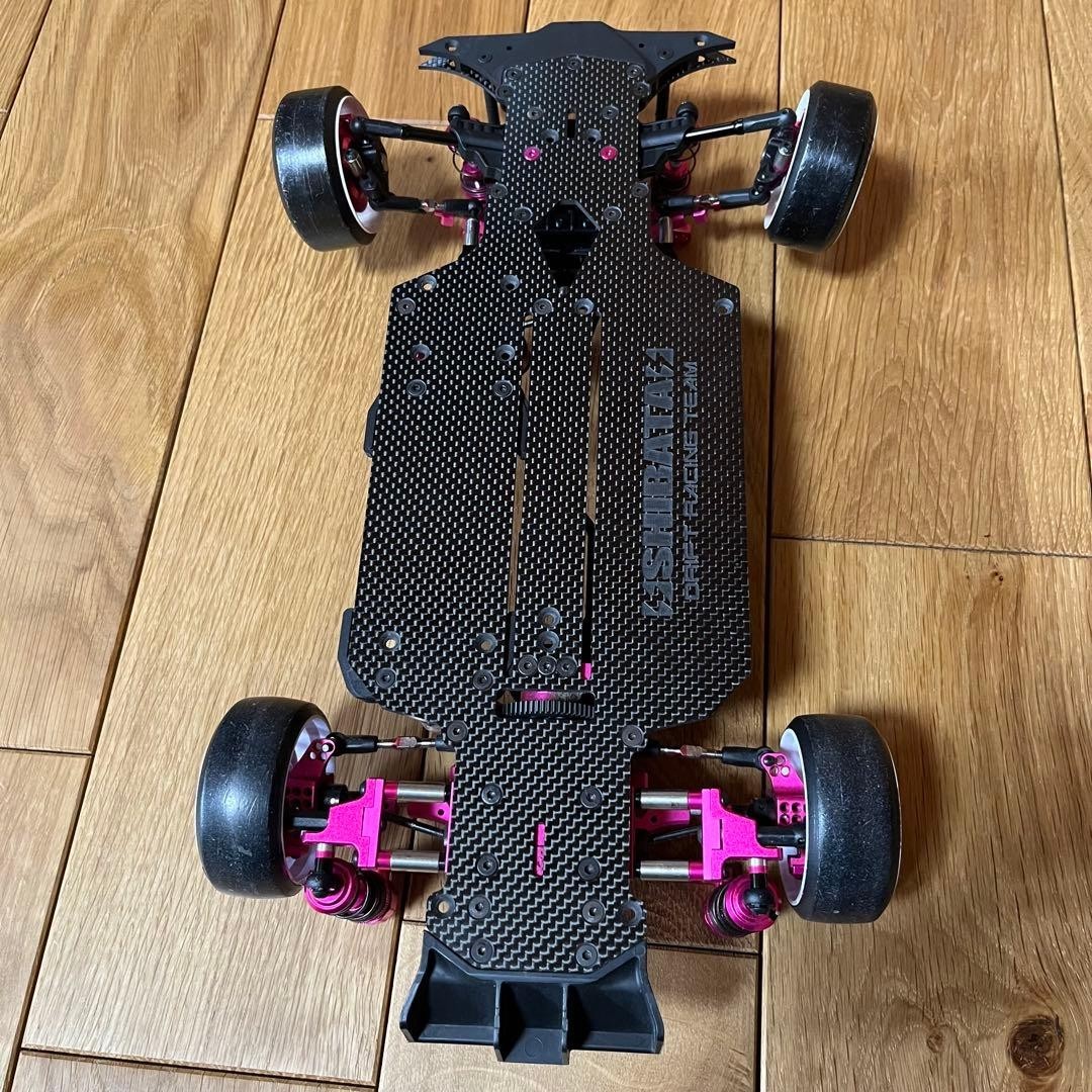 Shibata GRK GS2 EVO Modified GRK3 Pink Spec RC Car Chassis | eBay