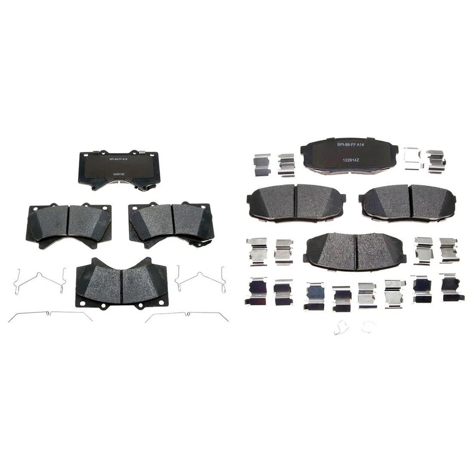 Pastillas de freno delanteras y traseras R-Line 2019 2018 2017 2016-2008 para Lexus LX570 Foto 4 de 4