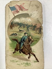Tobacco Card Duke’s 1800s Original Civil War General Sheridan Horse