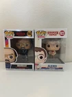 Funko Pop! Stranger Things Bundle Set: Murray 1543 & Alexei 923 W/PROTECTORS