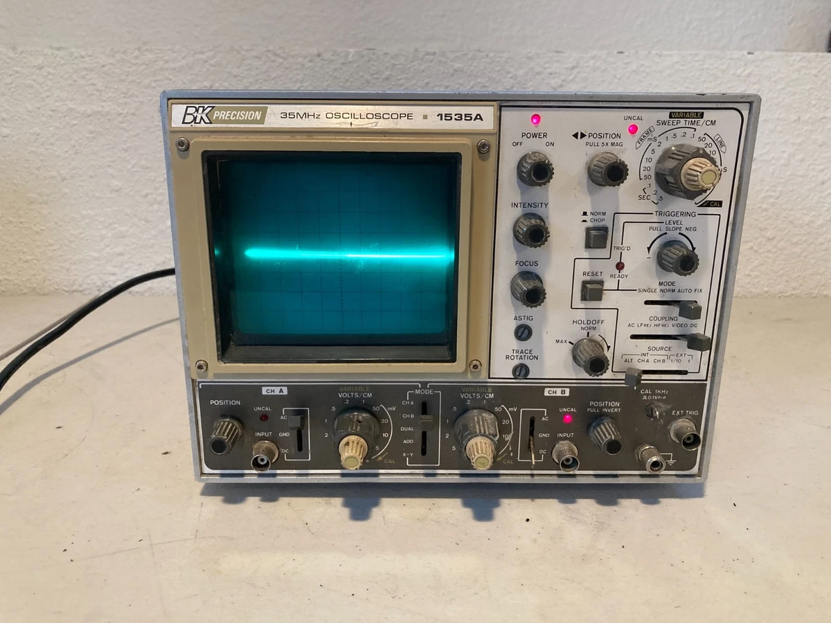 B&K Precision Analog Oscilloscope Oscilloscopes & Vectorscopes for
