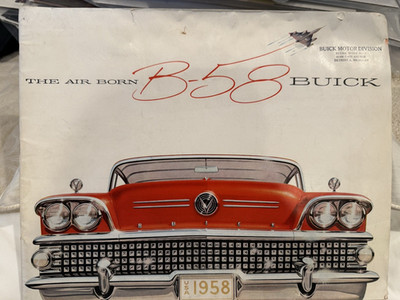 1958 Buick Roadmaster, Limited, Century, Special, Super, & Estate Wagon Brochure