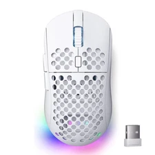 M1 Wireless Gaming Mouse, 24000DPI, 180Hrs Battery, 16.8M RGB, 6 Programmable...