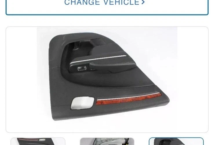 New Genuine Mopar Left Rear Door Panel 1VR21DX9AH 2012-2014 Chrysler 300 - Image 3 of 3