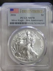 2016 US Silver Eagle $1 PCGS MS70 First Strike