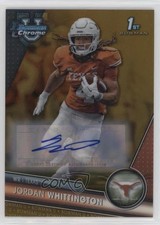 2023 Bowman U Chrome Gold Lava Refractor 21/50 Jordan Whittington #192 Auto 9hx