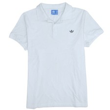 Adidas Men's White XL Cotton Polo Shirt Casual Sportswear
