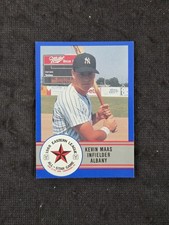 1989 Pro cards Baseball card # E-2 Kevin Maas   (VG to EX)