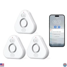 Smart Water Leak Detector Sensor with App Alerts | 120dB Alarm | 500ft Range