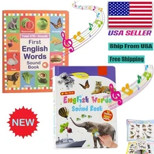 First English Sound Book English Words Learning Book For Kids Learning Book