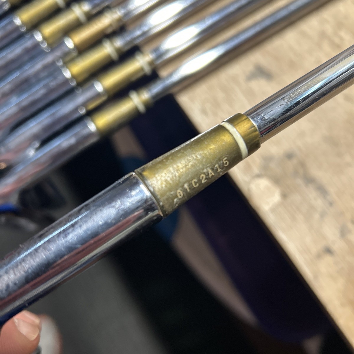 Men's RH Set Of Jack Nicklaus Champion Vintage Blade Irons 3-PW