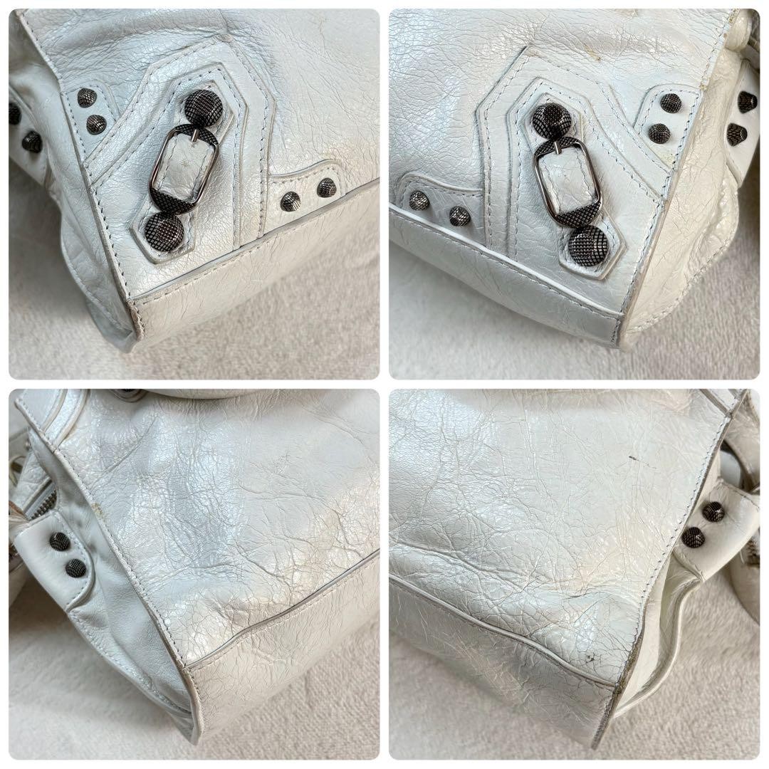 Balenciaga Neo Cagole Xs 2Way Bag White Limited Edition