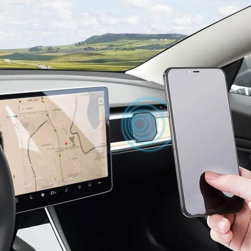 Magnetic Phone Holder Car Dashboard Screen Side Phone Holder Accessories Plastic - Bild 2 von 6